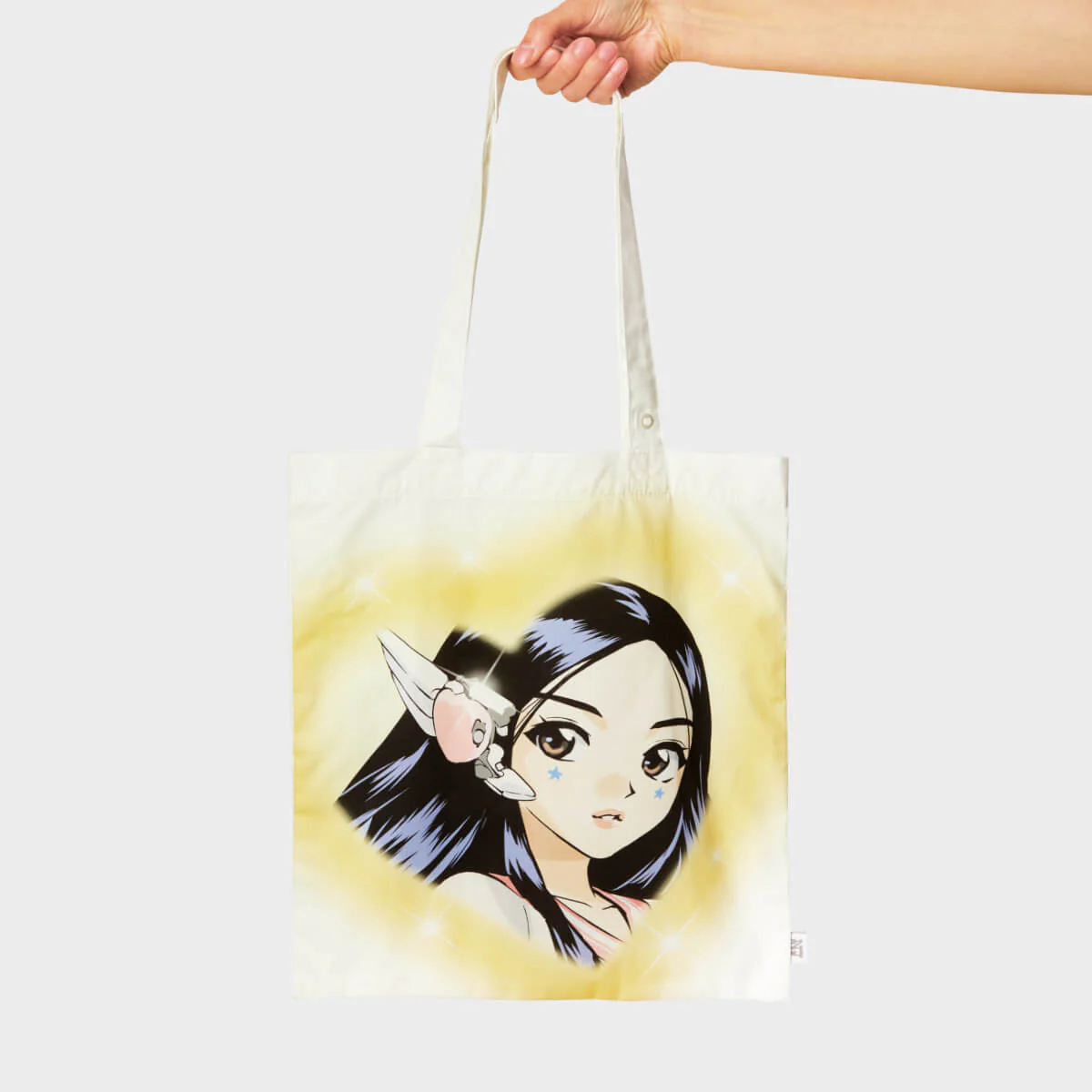 NewJeans Get Up Canvas Tote Bag (MINJI) - Image 2