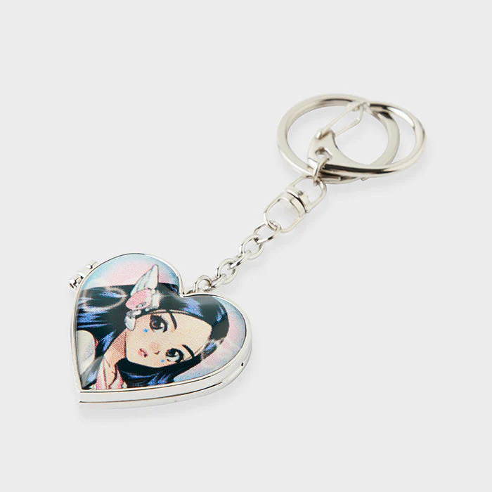 NewJeans Get Up Metal Mirror Keyring (MINJI) - Image 5