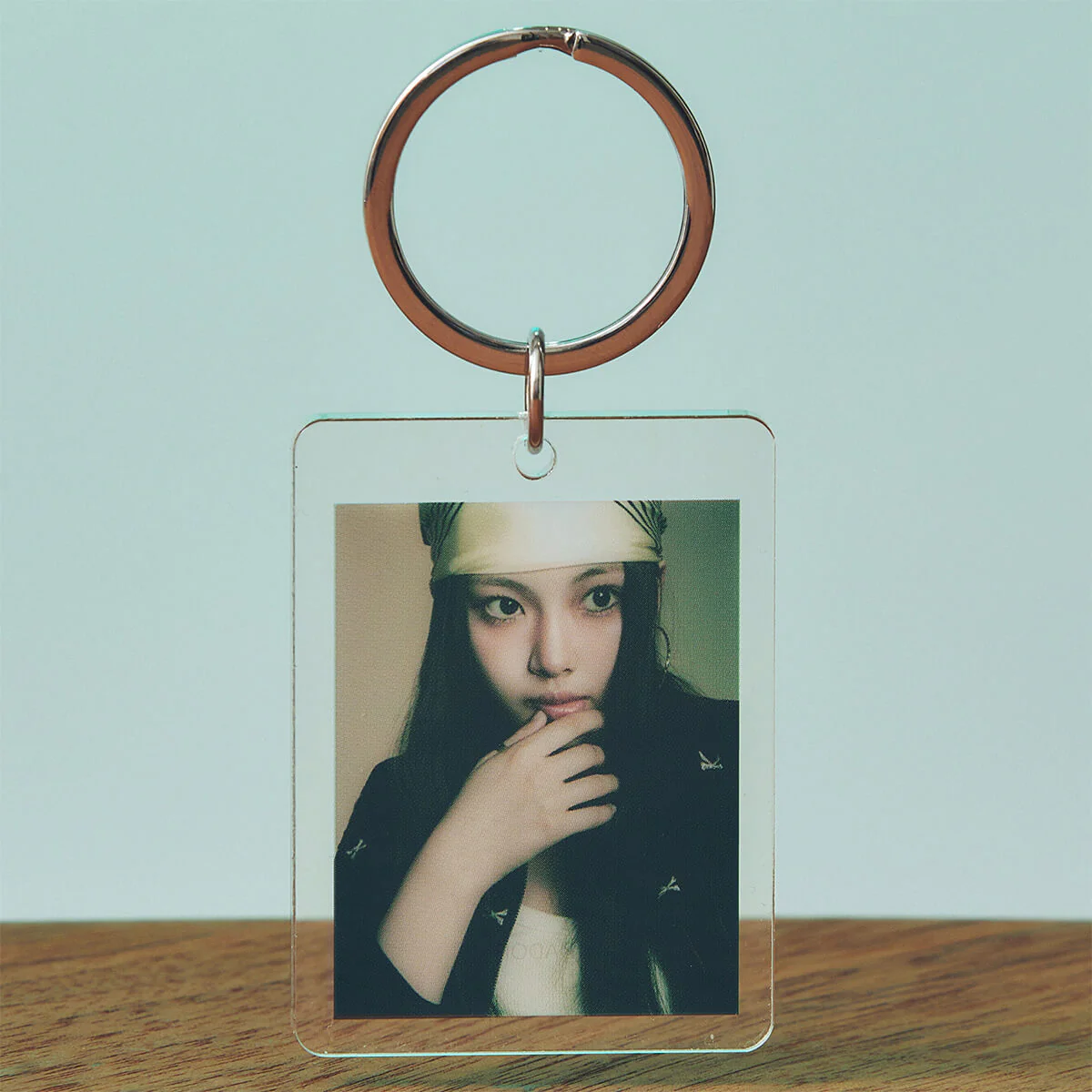 NewJeans How Sweet Acrylic Photocard Keyring (HYEIN)