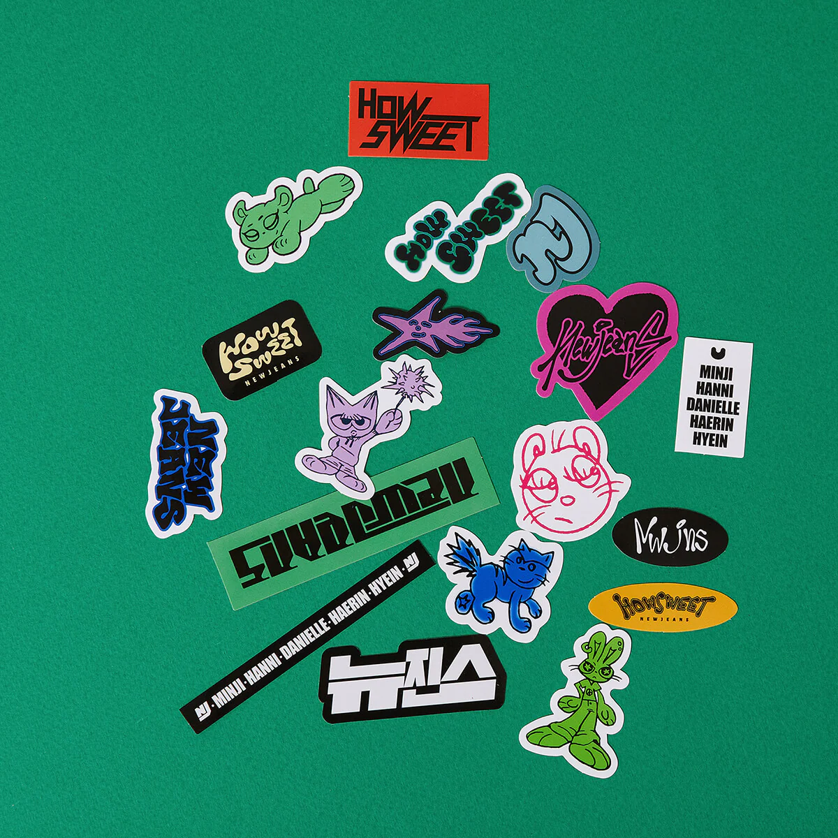 NewJeans How Sweet Album Sticker Pack - Image 2