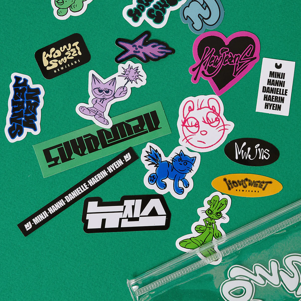 NewJeans How Sweet Album Sticker Pack - Image 3