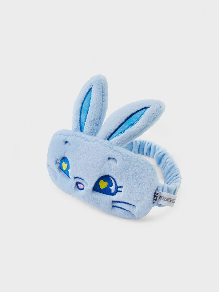 NewJeans TOKKI Plush Eye Mask (Blue) - Image 6