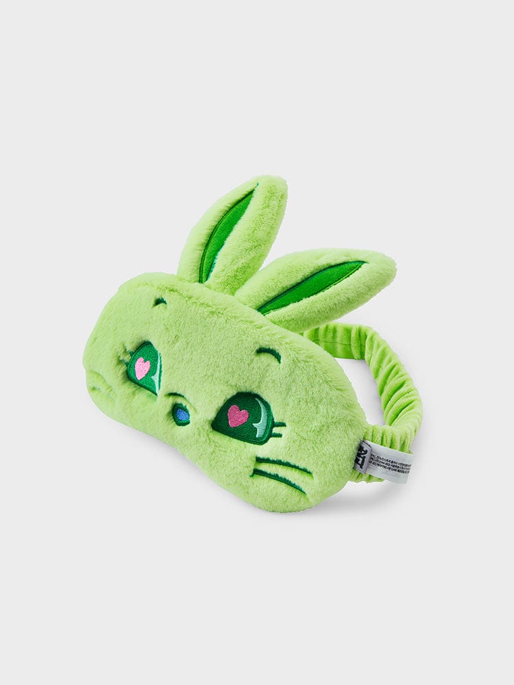 NewJeans TOKKI Plush Eye Mask (Green) - Image 6