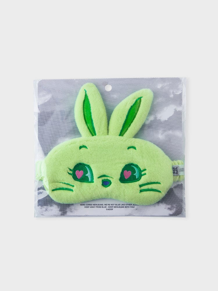 NewJeans TOKKI Plush Eye Mask (Green) - Image 7