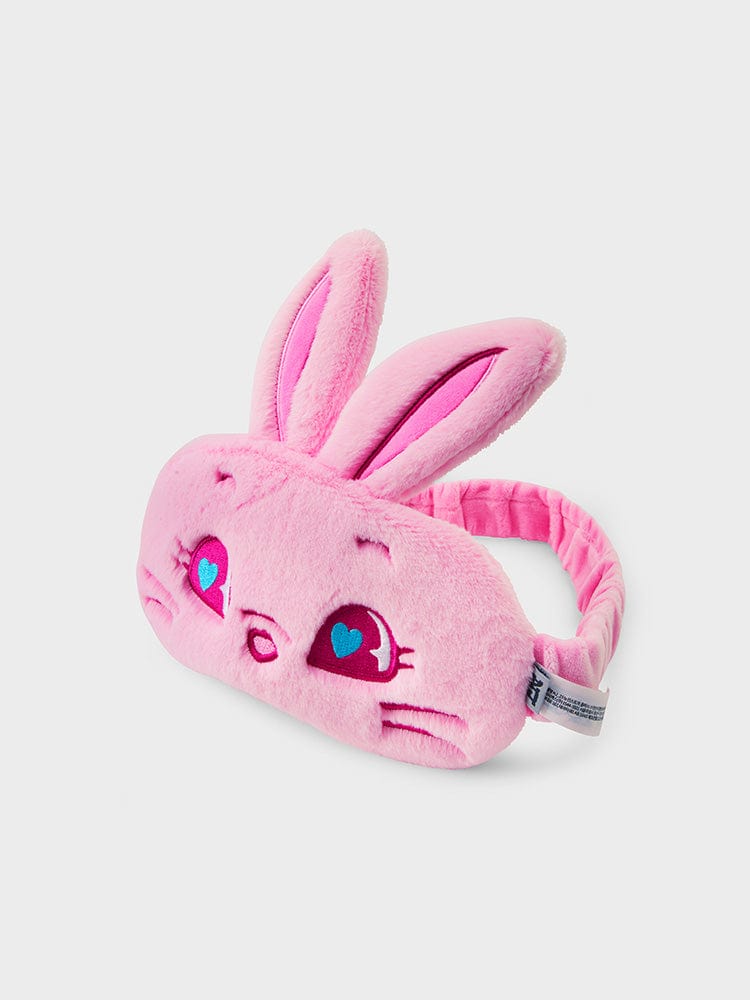 NewJeans TOKKI Plush Eye Mask (Pink) - Image 6