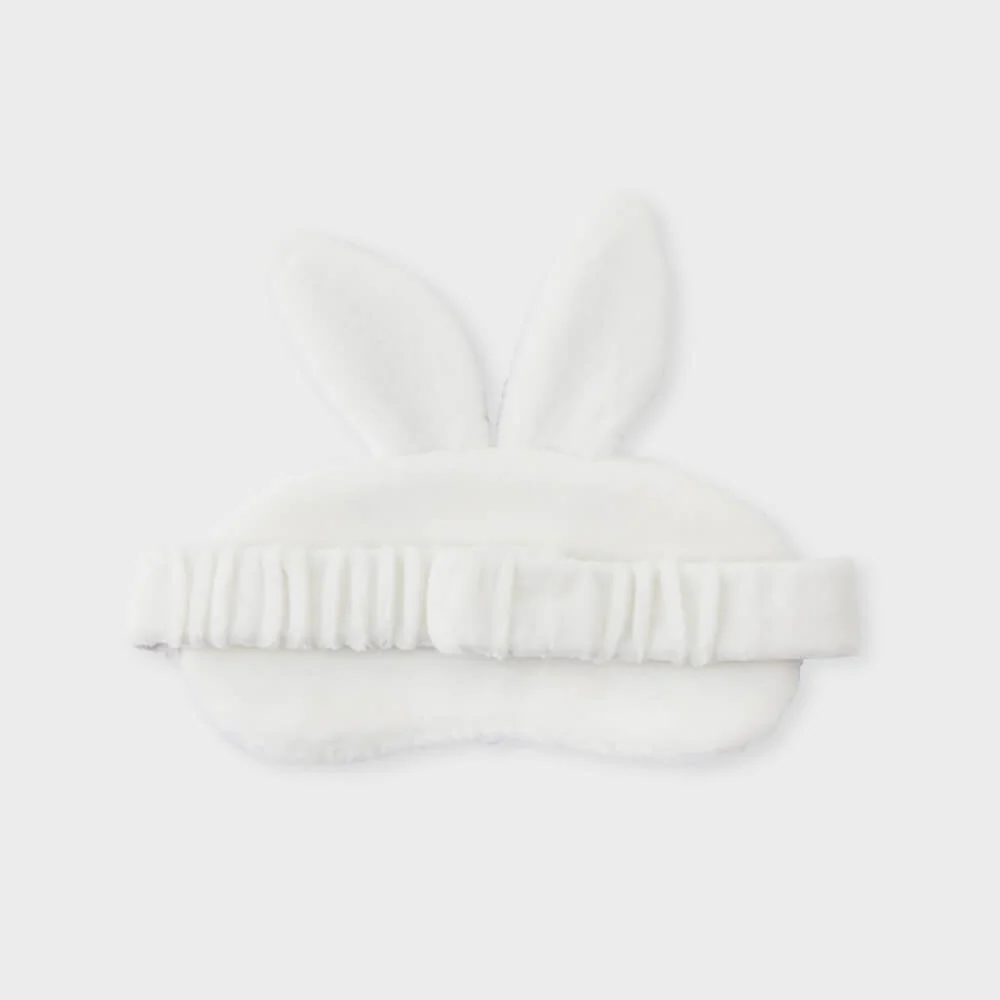NewJeans TOKKI Plush Eye Mask (White) - Image 3