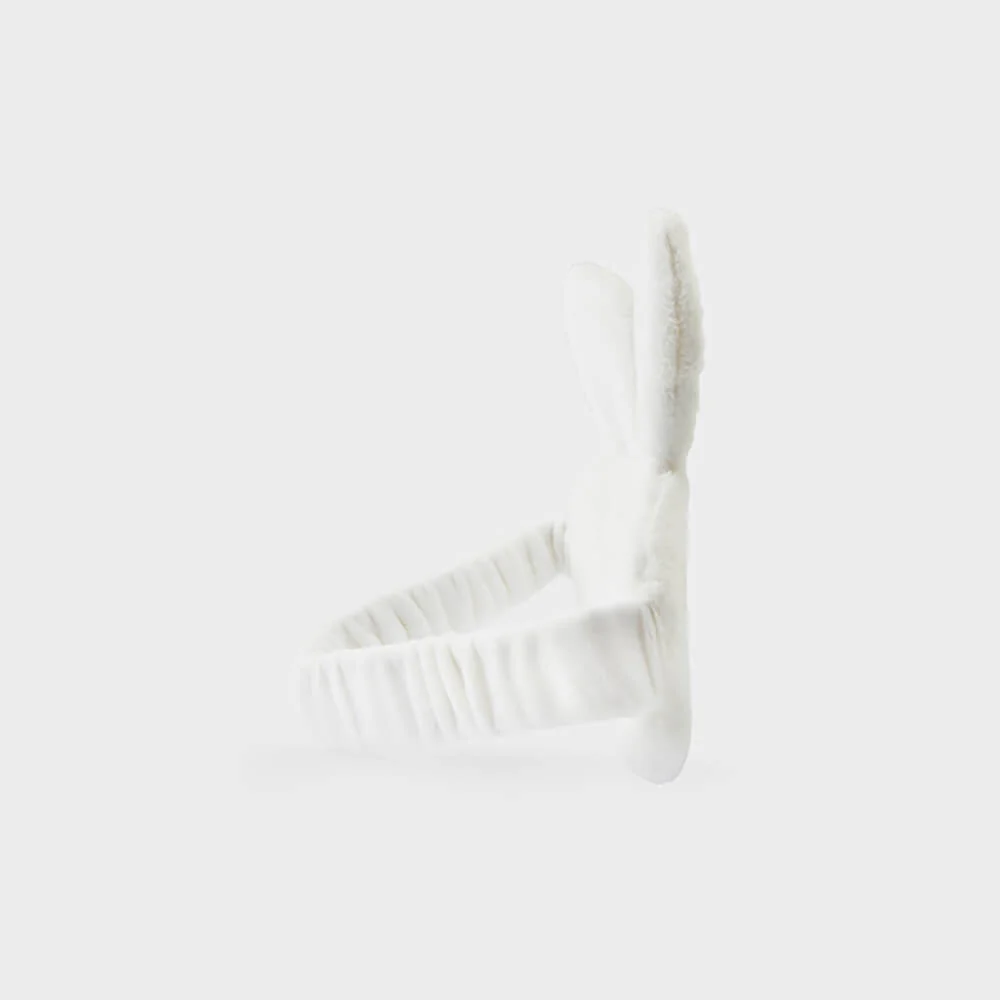 NewJeans TOKKI Plush Eye Mask (White) - Image 4