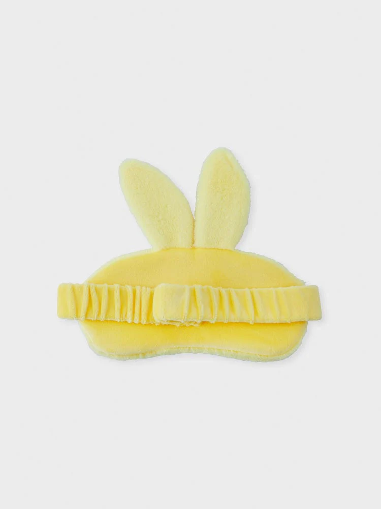 NewJeans TOKKI Plush Eye Mask (Yellow) - Image 3