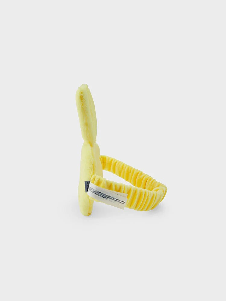 NewJeans TOKKI Plush Eye Mask (Yellow) - Image 4