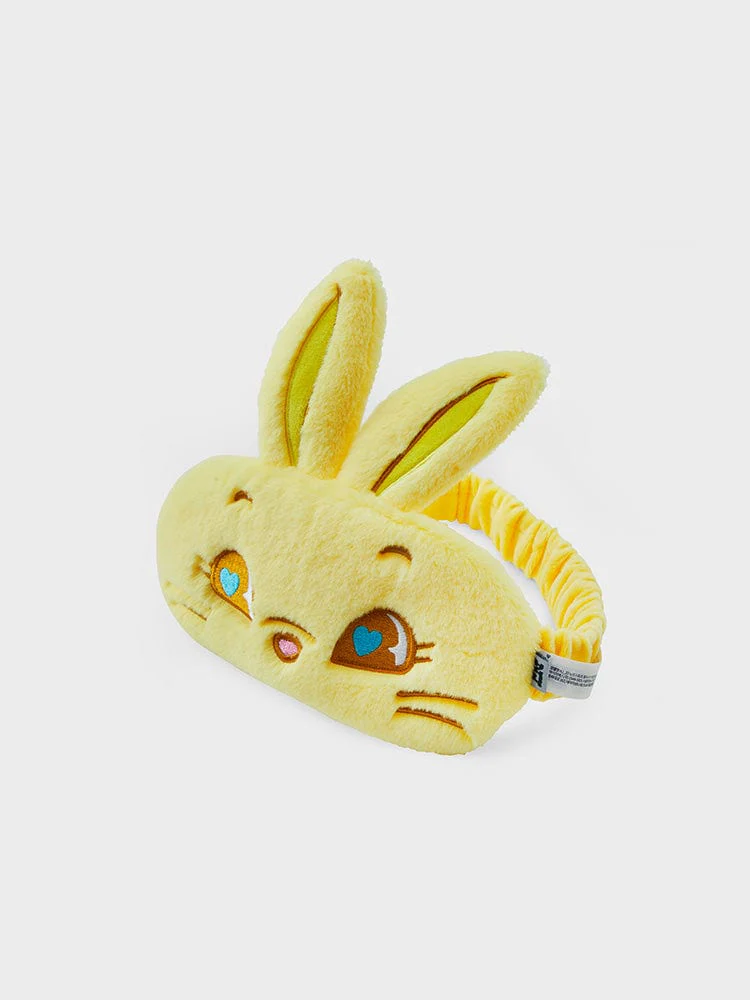 NewJeans TOKKI Plush Eye Mask (Yellow) - Image 6