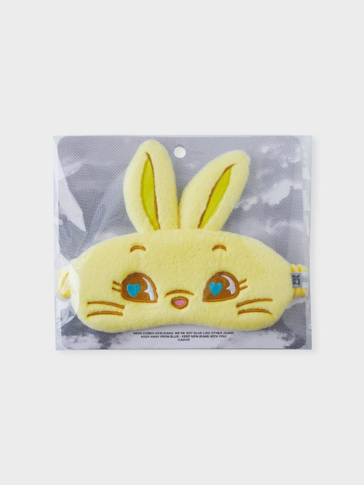 NewJeans TOKKI Plush Eye Mask (Yellow) - Image 7