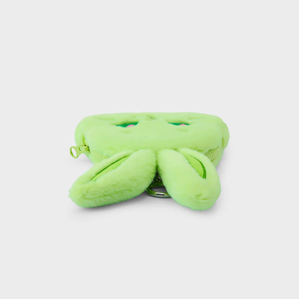 NewJeans TOKKI Plush Face Pouch (Green) - Image 5