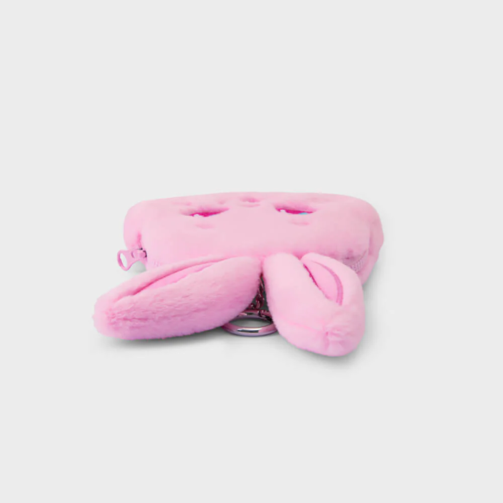 NewJeans TOKKI Plush Face Pouch (Pink) - Image 5