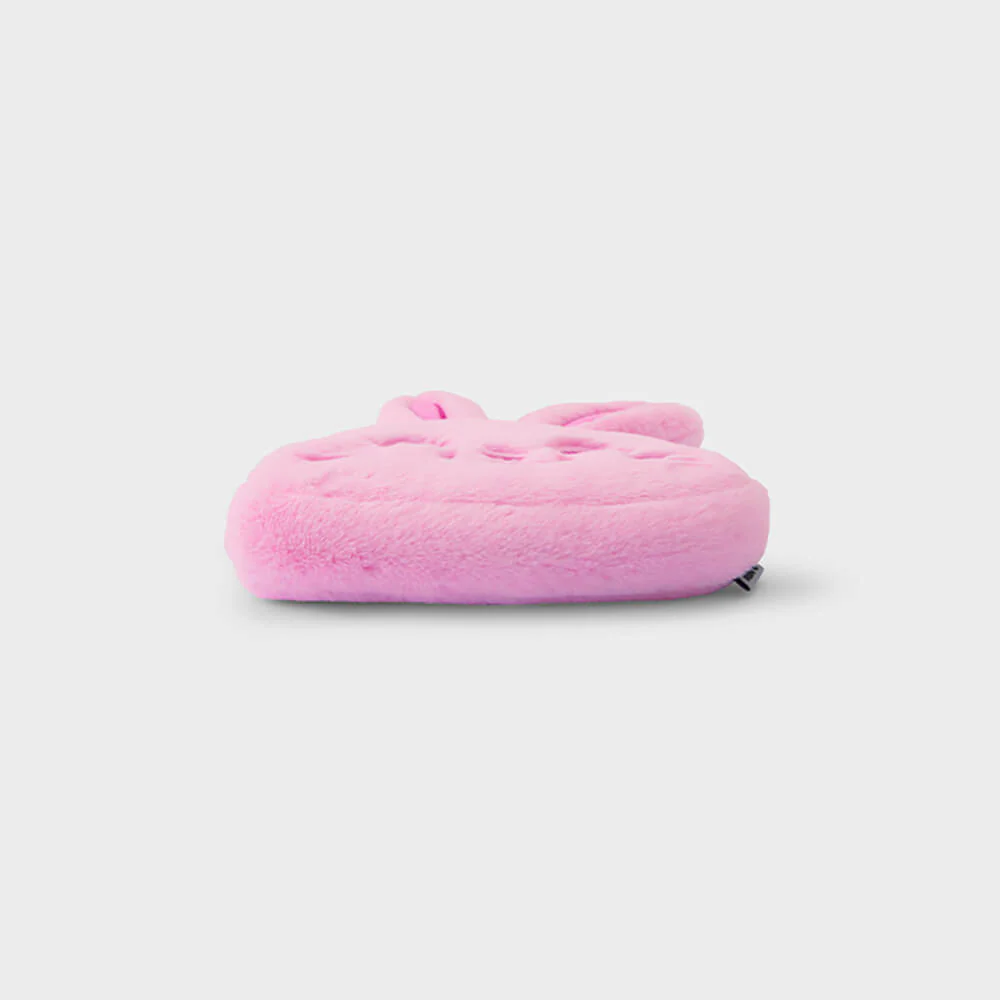 NewJeans TOKKI Plush Face Pouch (Pink) - Image 6