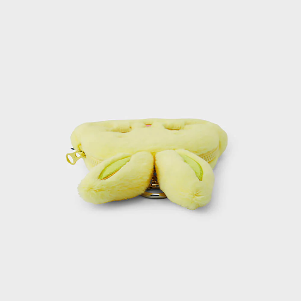 NewJeans TOKKI Plush Face Pouch (Yellow) - Image 5