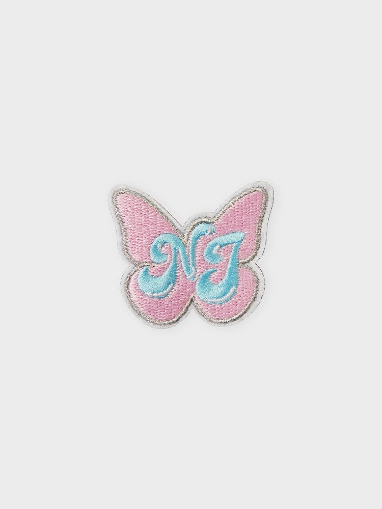 NewJeans X COLLER Get Up Logo Embroidered Patch Reversible Sticon (2pcs) - Image 5