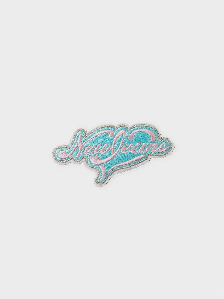 NewJeans X COLLER Get Up Logo Embroidered Patch Reversible Sticon (2pcs) - Image 6