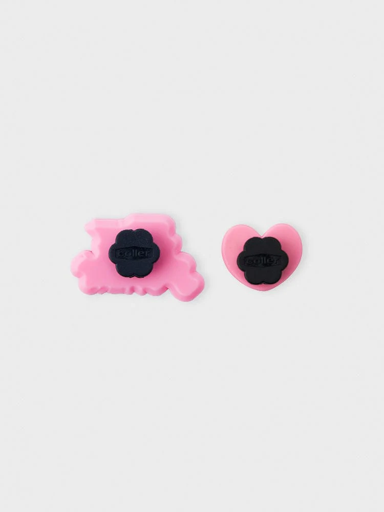 NewJeans X COLLER Get Up Logo Sticon (2pcs) - Image 3