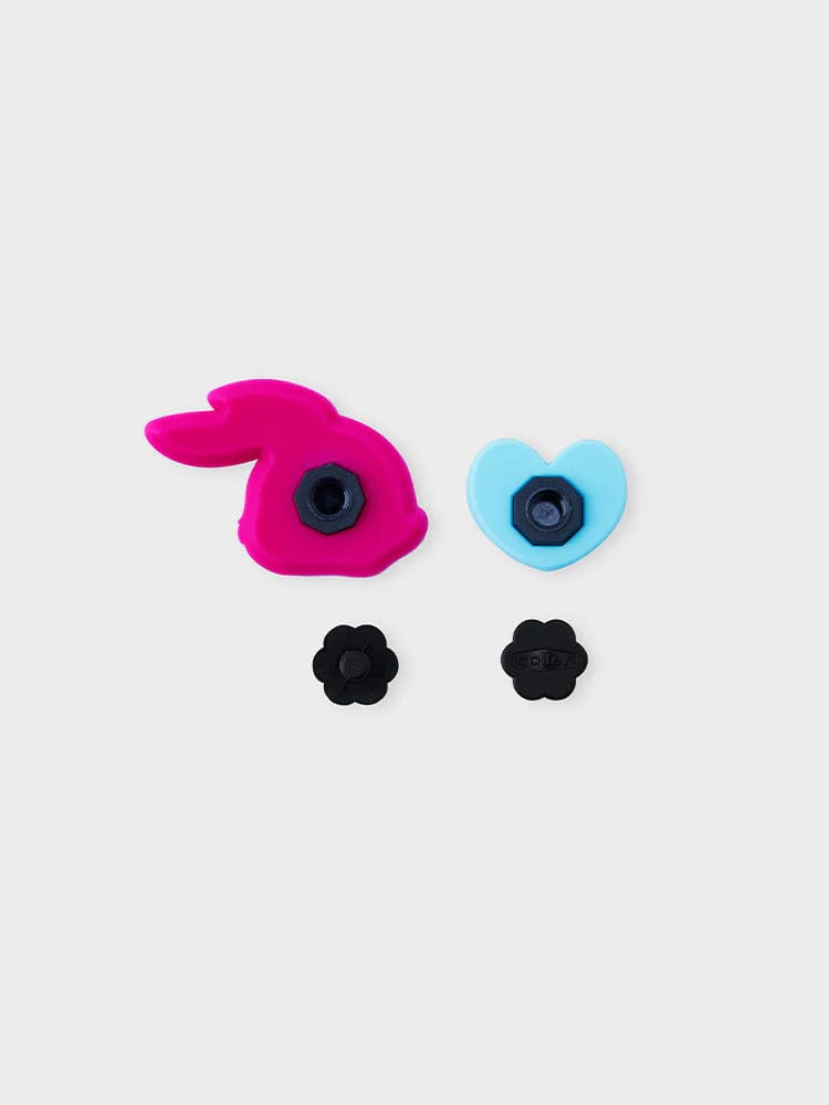 NewJeans X COLLER TOKKI Silicone Sticon 2 pcs (Pink) - Image 7