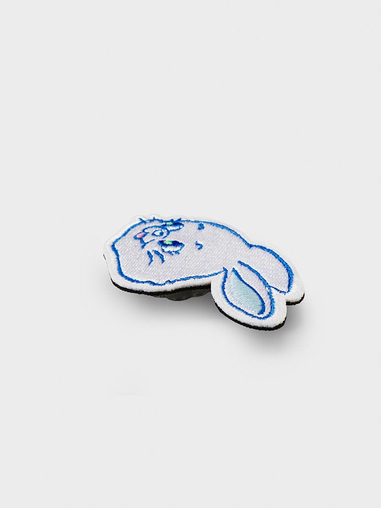 NewJeans X COLLER TOKKI Wappen Reverse Sticon (White) - Image 3