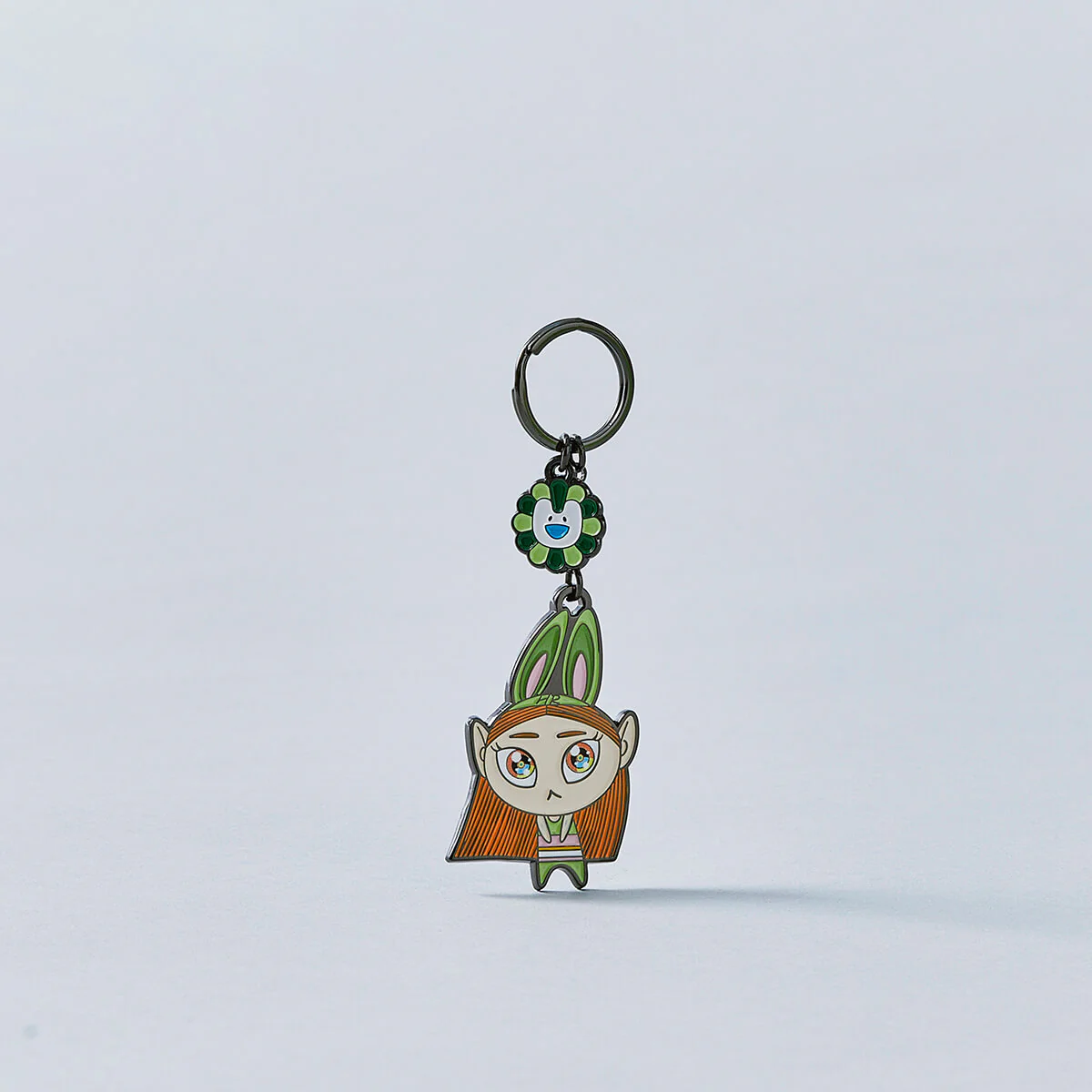 NewJeans x MURAKAMI Metal Keyring (HAERIN) - Image 2