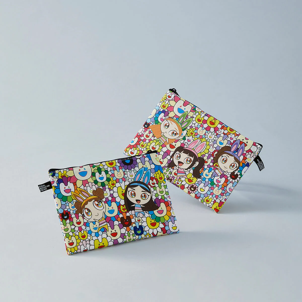 NewJeans x MURAKAMI Pattern Pouch (FLOWER) - Image 2