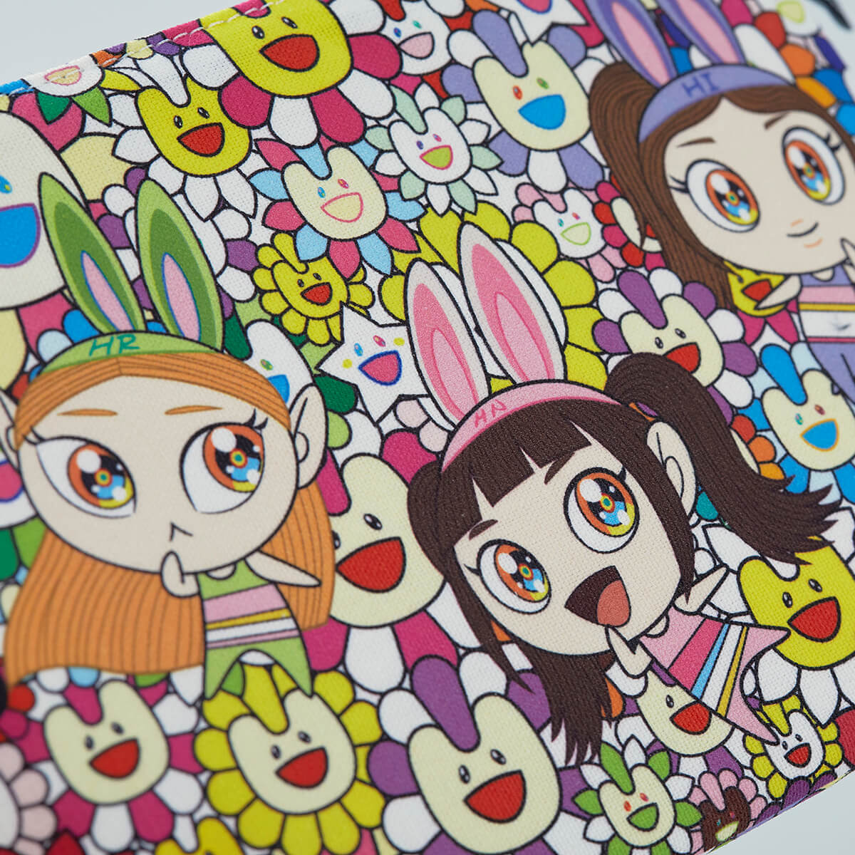 NewJeans x MURAKAMI Pattern Pouch (FLOWER) - Image 5