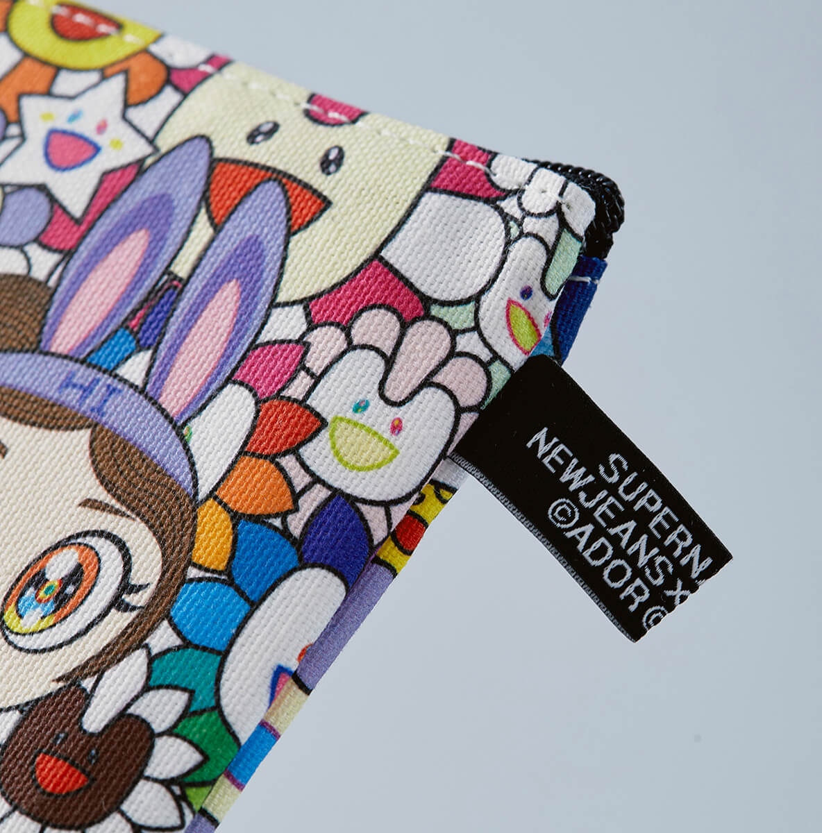 NewJeans x MURAKAMI Pattern Pouch (FLOWER) - Image 7