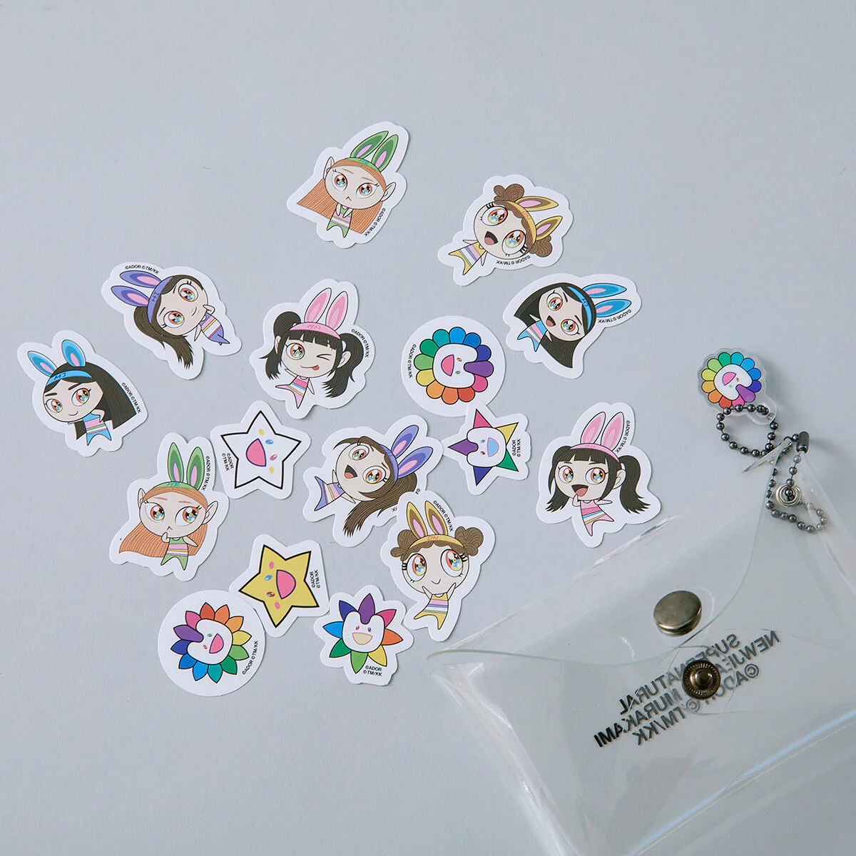 NewJeans x MURAKAMI PVC Sticker Pack - Image 2
