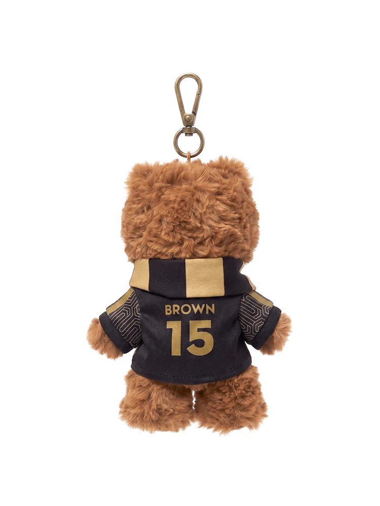 [Pre-Order] LAFC | LINE FRIENDS BROWN CLASSIC PLUSH KEYRING - Image 4
