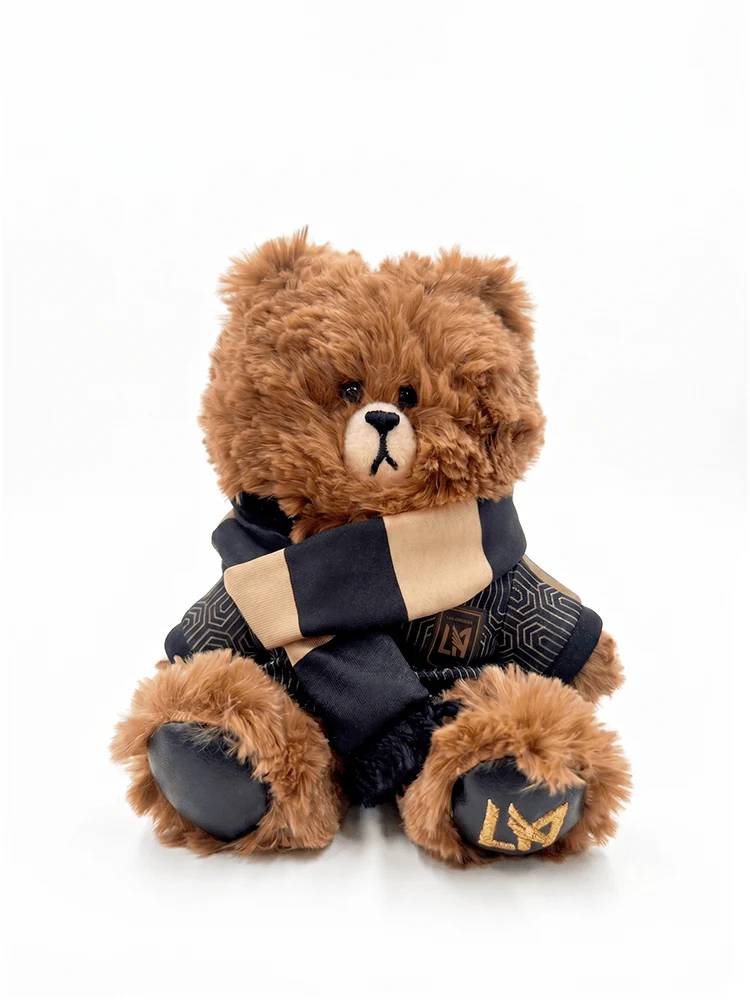 [Pre-Order] LAFC | LINE FRIENDS BROWN CLASSIC PLUSH KEYRING - Image 5