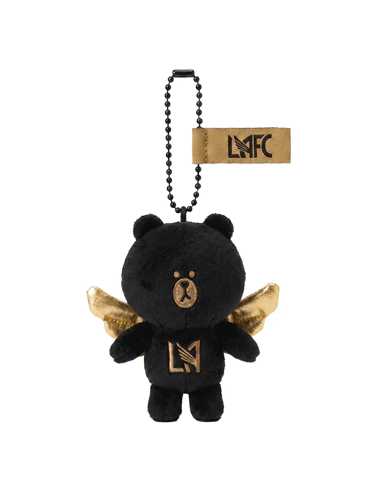 [Pre-Order] LAFC | LINE FRIENDS BROWN RANDOM MINI KEYRING (4 Types) - Image 7