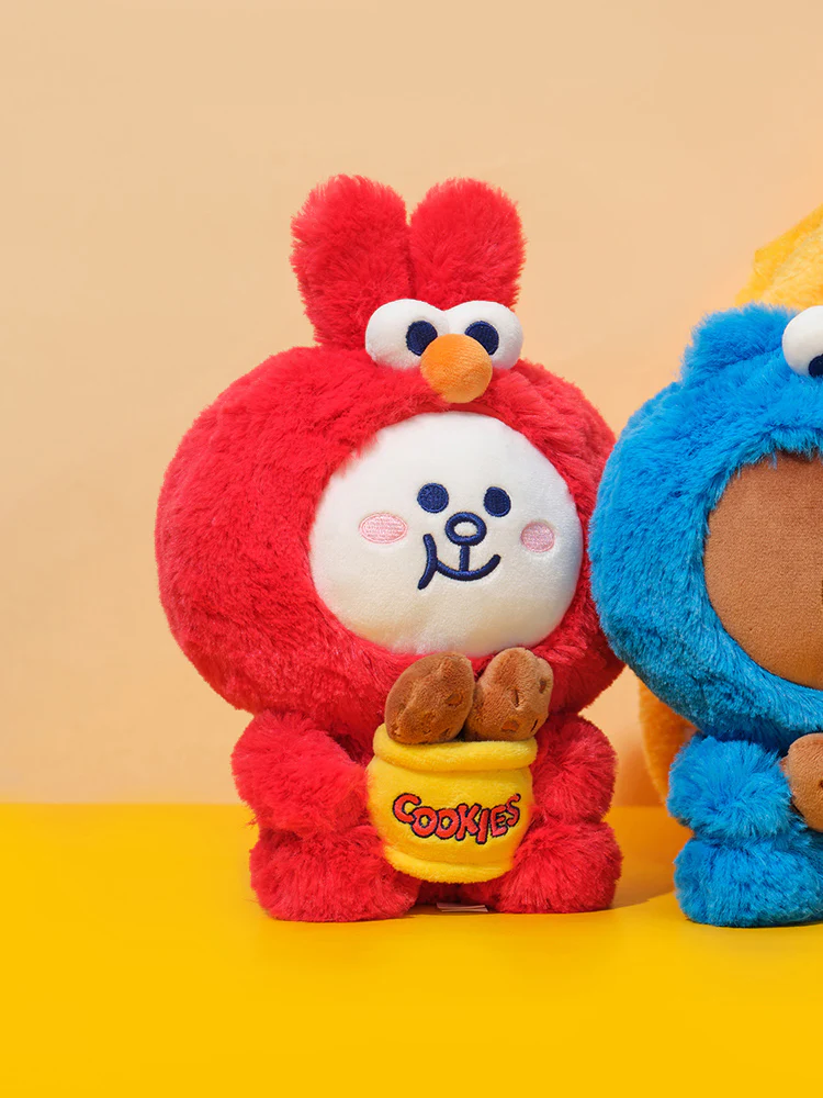 SESAME STREET X LINE FRIENDS Sitting Plush - Image 3